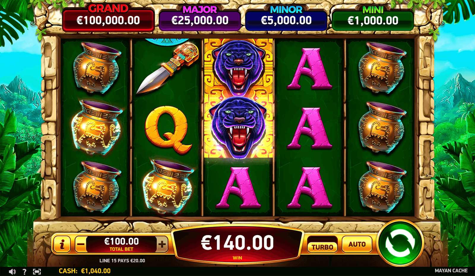 CasinoEnlineaHEX.com   Mayan Cache Ruby Play Slot