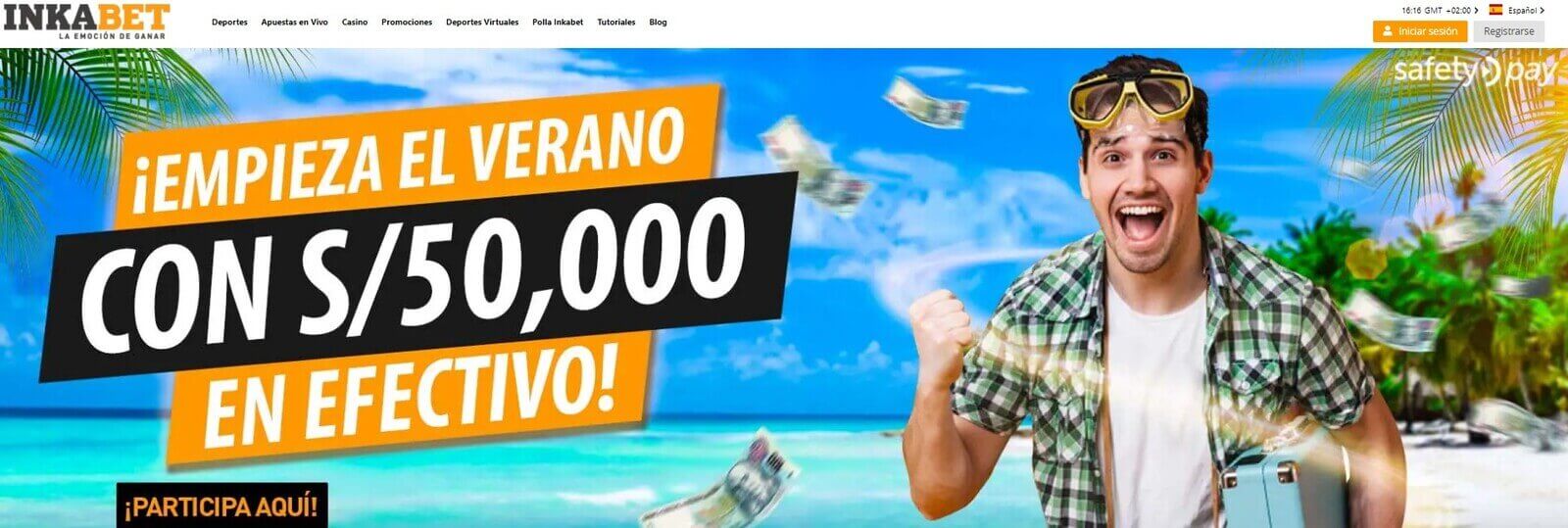Página de Inkabet Casino online en Perú