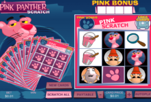pink panther scratch playtech