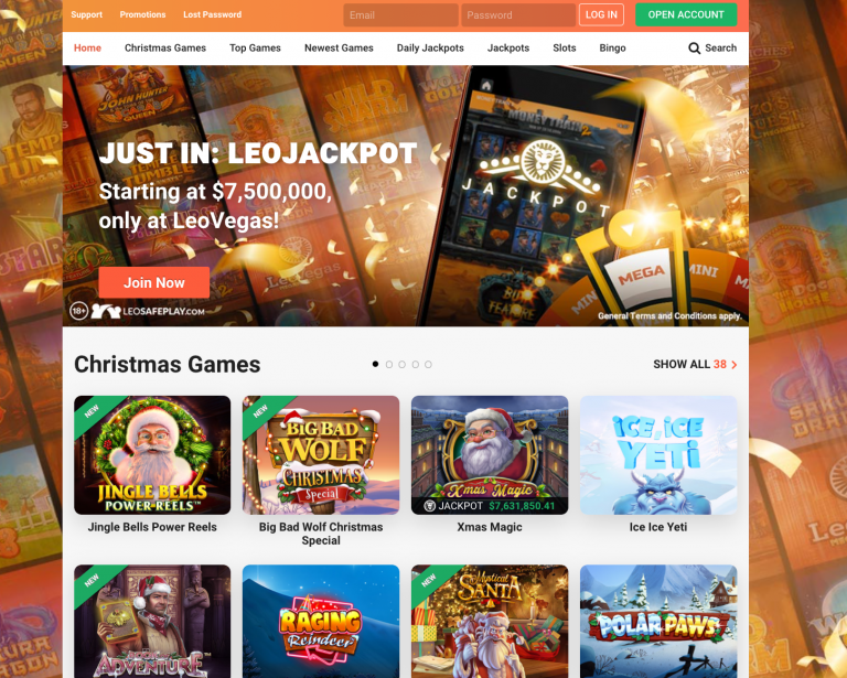 Leo vegas casino review casino games casinogurus