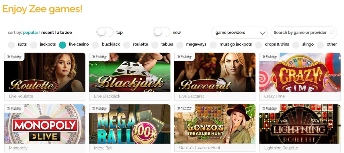 playzee online casino