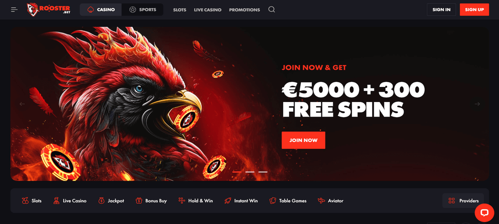 Rooster Bet online casino