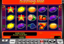 sizzling hot novomatic slot