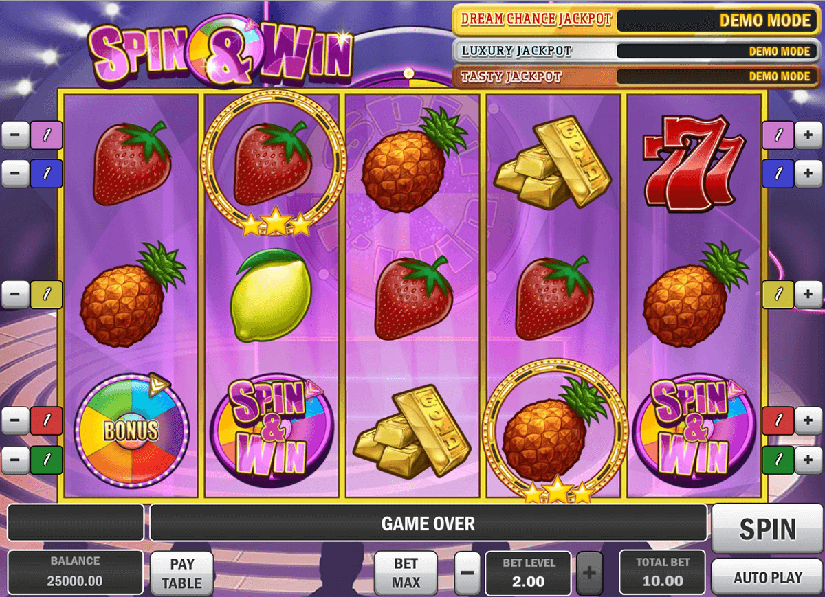 spin and win playn go slot 