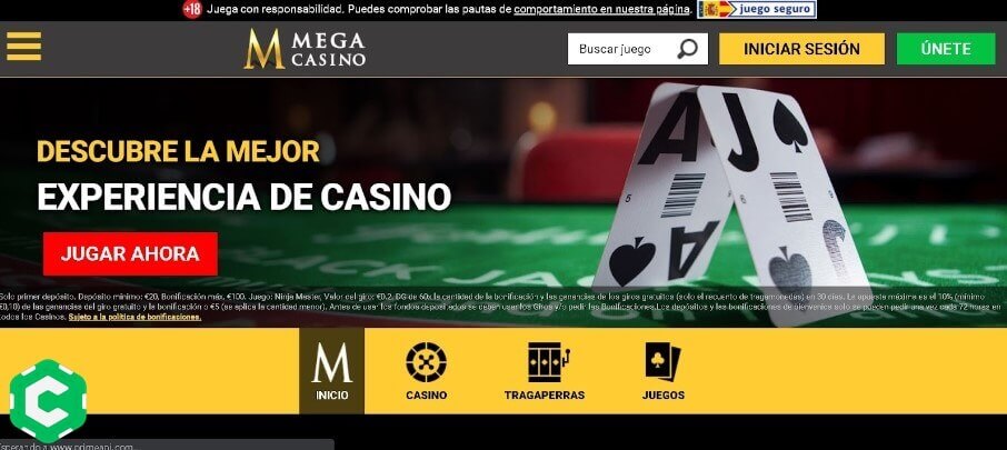 mega casino entrar paso