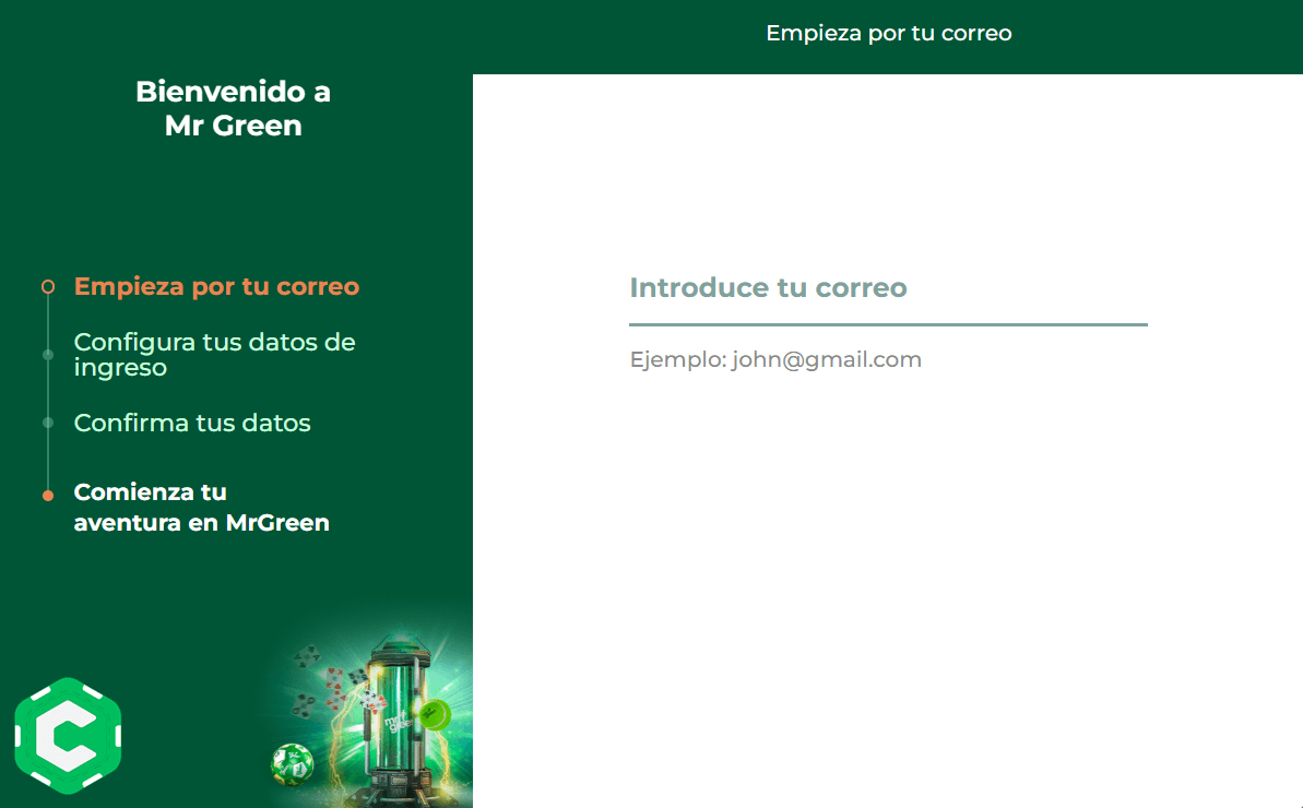 mr.green casino entrar paso