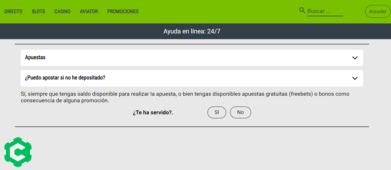 codere entrar paso