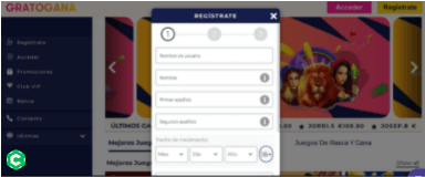 gratogana formulario