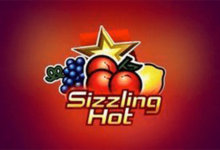 logo sizzling hot novomatic