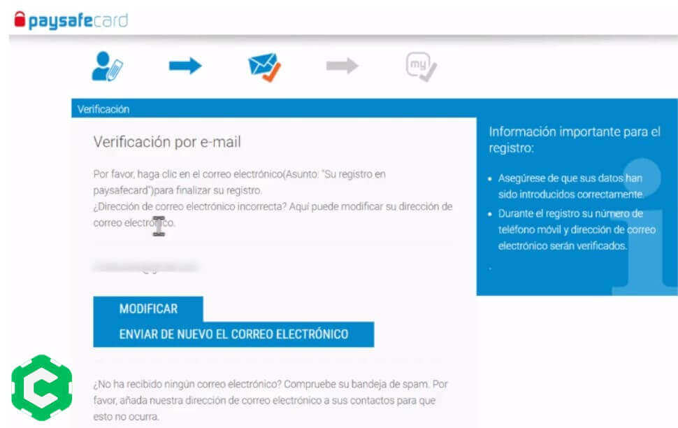 paysafecard registrarse