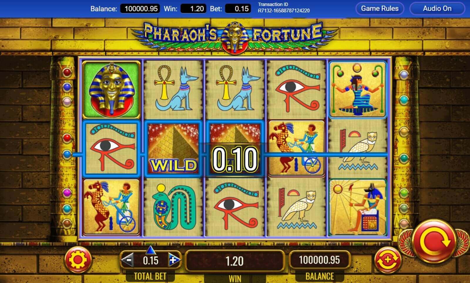 pharaohs fortune tragaperras gratis