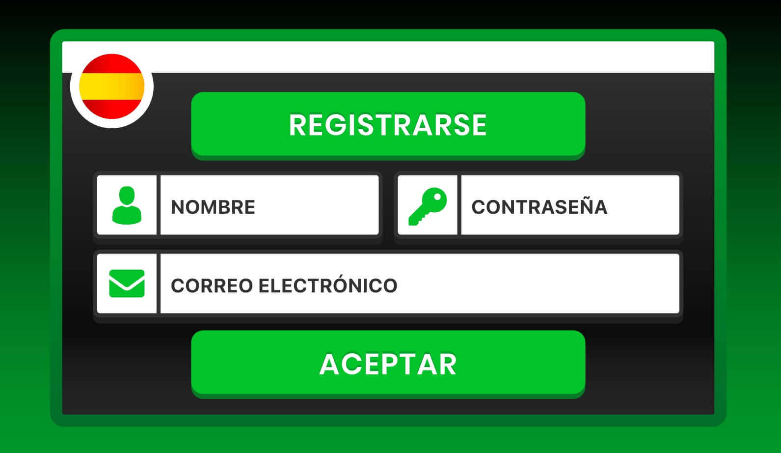 registrarse en casinos