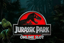 logo jurassic park microgaming