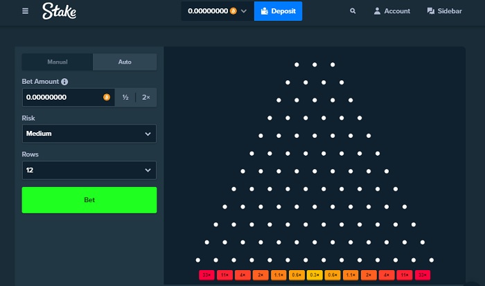 Stake Plinko