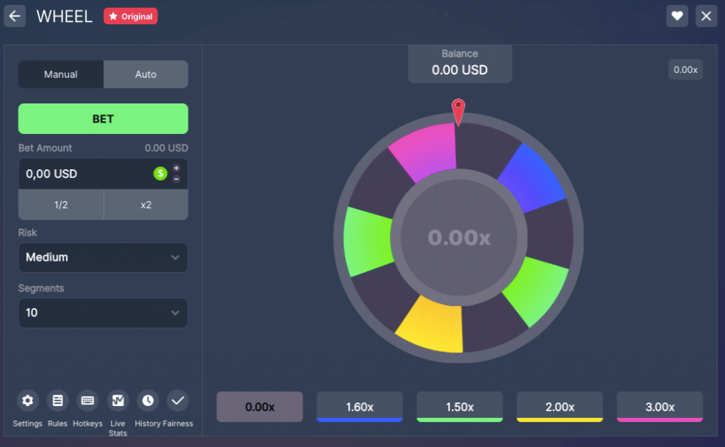 BitStarz Wheel