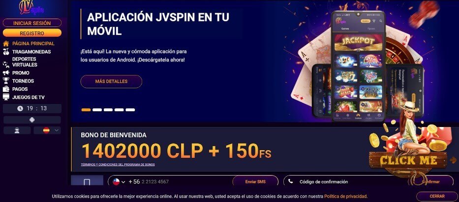 jvspin casino registrarse