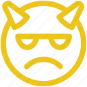 angry, emoji, emoticon, mad icon