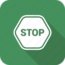 direction, end, sign, stop