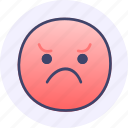 angry, emoji