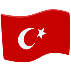 Flag: Turkey on Messenger