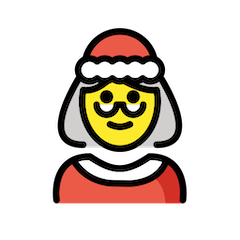 Mamá Noel on Openmoji