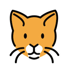 Cat Face on Openmoji