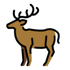 Cerf on Openmoji