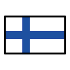 Drapeau de la Finlande on Openmoji