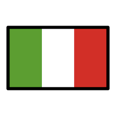 イタリア国旗 on Openmoji