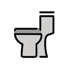 Toilet on Openmoji