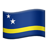 Flag: Curaçao on Apple