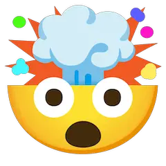 Exploding Head Emoji PNG