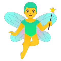 Man Fairy on Google