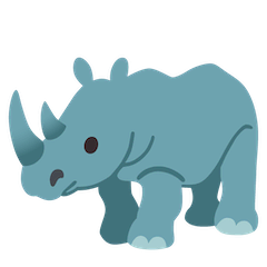 Rhinocéros on Google