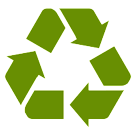 Recycling-Symbol on HTC