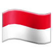 Flagge von Indonesien on Samsung