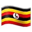 Flagge von Uganda on Samsung