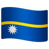 Bandera de Nauru on WhatsApp