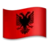 Drapeau de l’Albanie