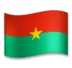 Drapeau du Burkina Faso