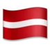 Drapeau de la Lettonie