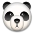 Tête de panda