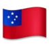 Drapeau des Samoa