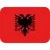 Flagge von Albanien