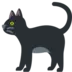 schwarze Katze