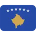 Flagge des Kosovo