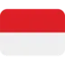 Flagge von Indonesien