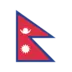 Flagge von Nepal