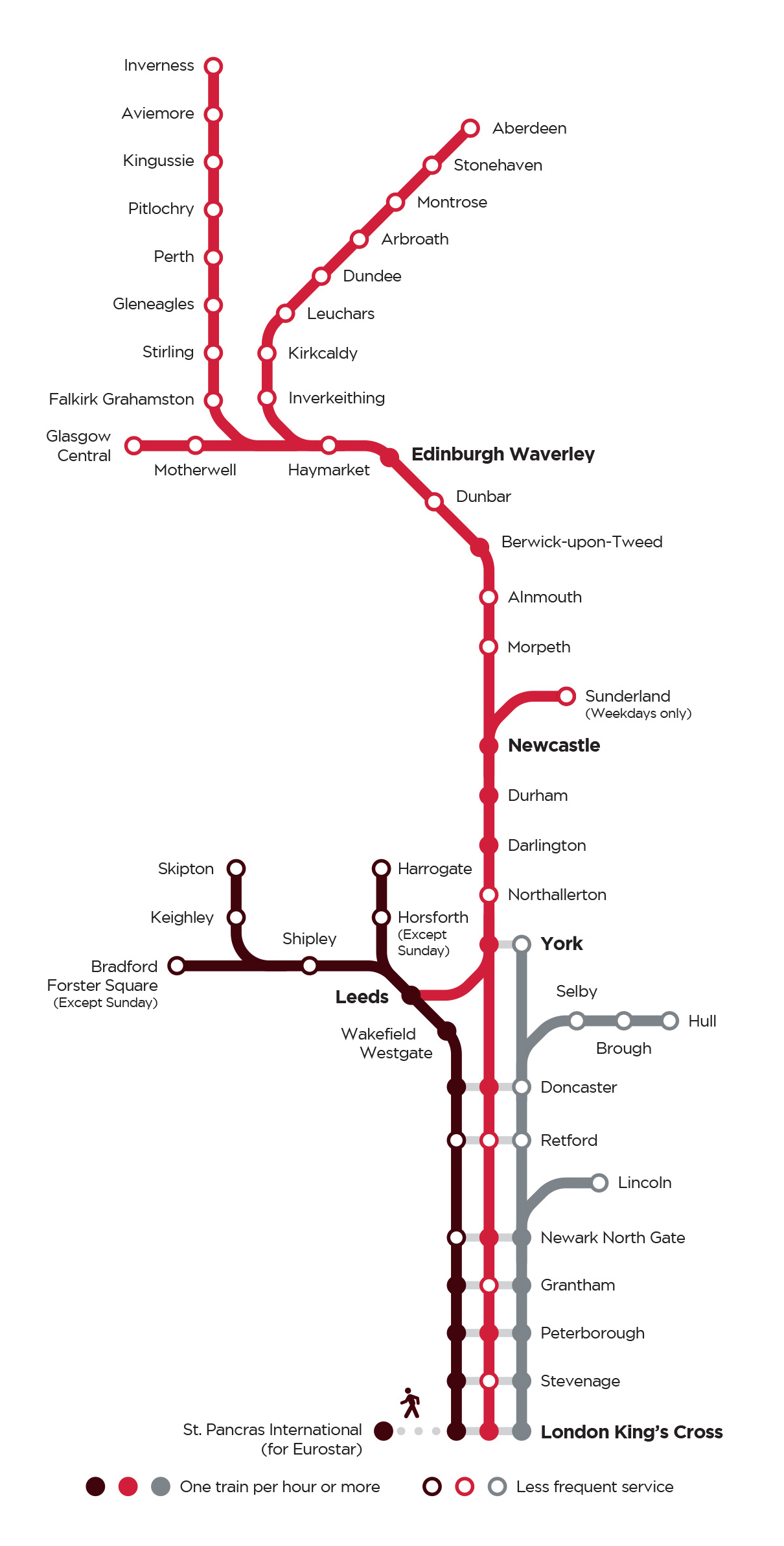 LNER Train Seat Map