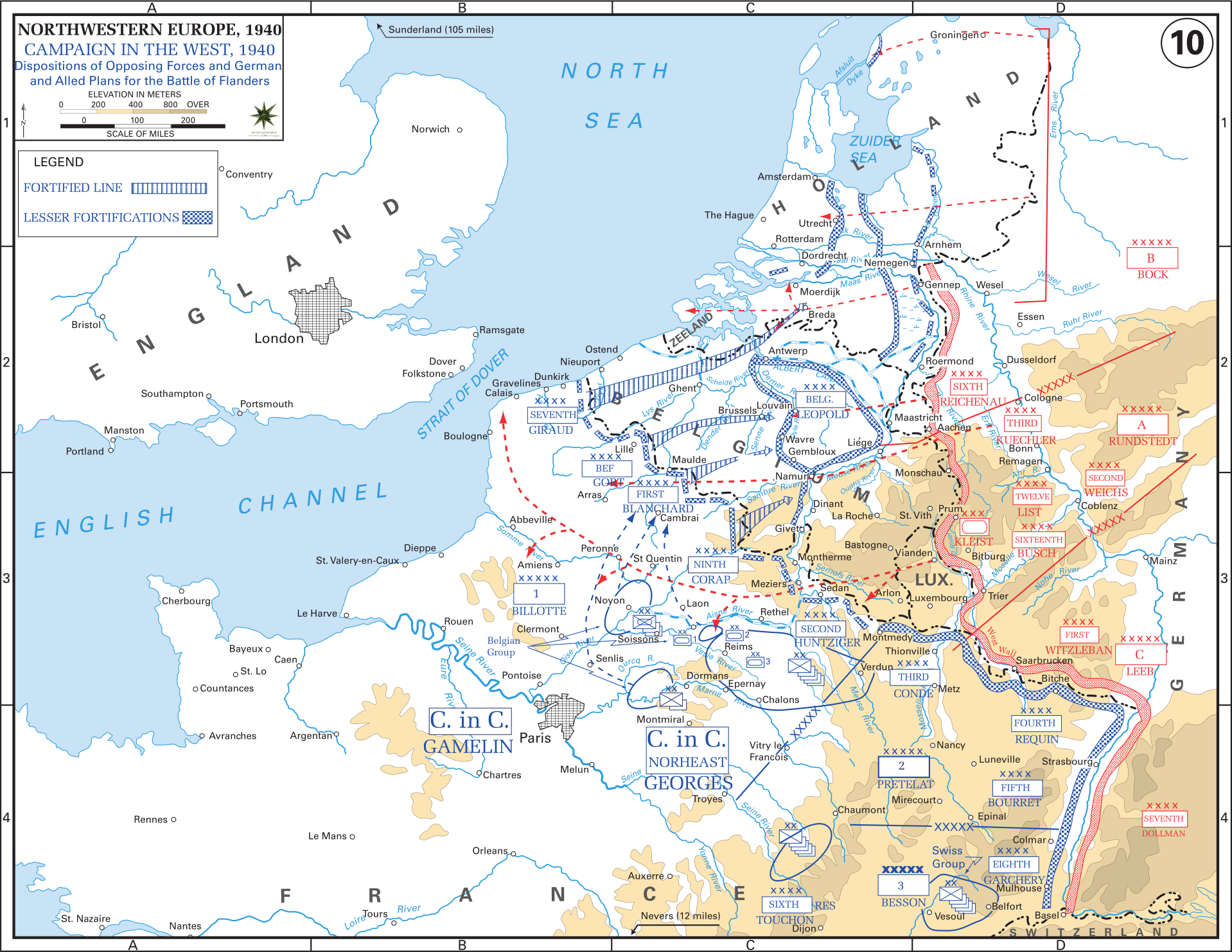 WW2 Battle Map